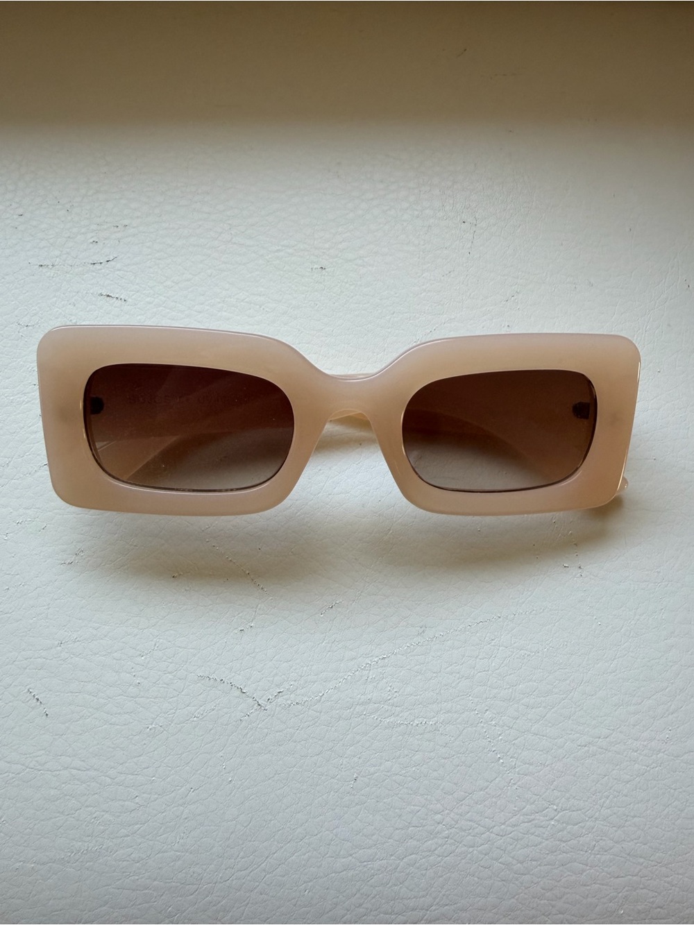 Stylish Rectangular Nude Sunglasses for Women